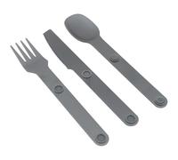 Bo-Camp - Juego de cubiertos - Aluminio - 3 Piezas