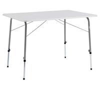 Bo-Camp - Mesa de Camping - Altura Regulable - 100x70 cm