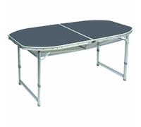 Bo-Camp - Mesa - Ovalada - Modelo Maleta - 150x80 cm