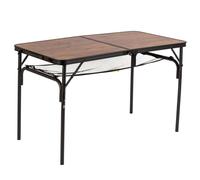 Bo-camp Mesa Plegable De Camping Greene Aluminio 60x120 Cm - Marron - Mesa De Camping MKP