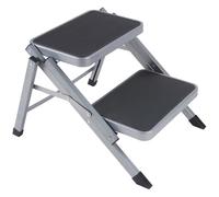 Bo-Camp - Escalón para Caravana - Plegable - Doble - Antideslizante