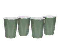Bo-Camp - Taza - Bicolor - 4 Piezas - Verde