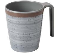 Bo-Camp - Taza - Halo - L - 4 Piezas - Gris