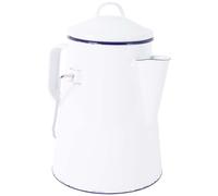 Bo-Camp - Tetera - Esmaltada - Blanca/Azul - 1.6 Litros