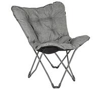 Bo-Camp Urban Outdoor Silla Redbridge Butterfly Unisex, Color Antracita, Talla única