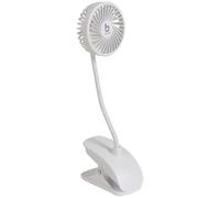 Ventilador Bo-Camp Table fan with clamp Flex Color: blanco