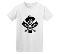 Bo Diddley The Originator R&B Rock Guitar Men's T-Shirt Unisex White Men Tees M