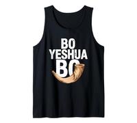 Bo Yeshua Bo Shofar Fe Profética Camiseta sin Mangas