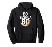 Bo Yeshua Bo Shofar Fe Profética Sudadera con Capucha