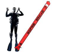 Boa de Buceo - Revestimiento TPU Nylon 210D Tejido sellador, submarina para sumergirse, Señales de Buceo Boa | Accesorios para inmersión BOE BOE, Subacquea Boa