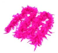 Boa de plumas de 180 cm de largo, para carnaval