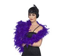 Boa Plumas Lujo Flapper Burlesque Accesorio 180cm Largo 80G Disfraz