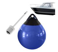 Boa redonda de barco - bola de anclaje marina | Flotador resistente al impacto con enganche para ojales para skiboats yates recipientes de pesca que cruzan la seguridad del