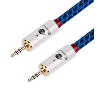 BOAACOUSTIC Cable jack de 3,5 mm, cable auxiliar, cable de audio estéreo a jack, cable de auriculares para iPhone, iPod, IPad, Echo Dot, Sony y más 1,5 m