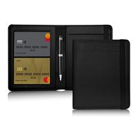 BOACAY Combinación de Porta Pasaporte y Ranura para Tarjeta de Vacuna - Billetera de Viaje y Estuche Impermeable para Mujeres, Hombres, Niños - Linda Funda de Pasaporte de Cuero de PU