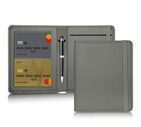 BOACAY Combinación de Porta Pasaporte y Ranura para Tarjeta de Vacuna - Billetera de Viaje y Estuche Impermeable para Mujeres, Hombres, Niños - Linda Funda de Pasaporte de Cuero de PU