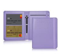 BOACAY Combinación de Porta Pasaporte y Ranura para Tarjeta de Vacuna - Billetera de Viaje y Estuche Impermeable para Mujeres, Hombres, Niños - Linda Funda de Pasaporte de Cuero de PU