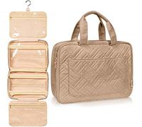 BOACAY Neceser Grande para Mujer y Niña, Bolsa de Aseo Colgante, Bolso Baño y Viaje, Organizador de Maquillaje, Kit para Cosméticos, Accesorios