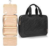 BOACAY Neceser Grande para Mujer y Niña, Bolsa de Aseo Colgante, Bolso Baño y Viaje, Organizador de Maquillaje, Kit para Cosméticos, Accesorios