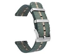Boache Correa de reloj de nailon militar con hebilla pesada de 18 mm, 20 mm, 22 mm, 24 mm de grosor, G10, liberación rápida, correa de repuesto para reloj inteligente para hombres y mujeres