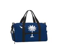 BOAIHH Bolsa cruzada de mano con la bandera de Carolina del Sur, elegante, duradera, segura, fiable para viajes y uso al aire libre