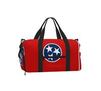 BOAIHH Bolsa de equipaje cruzada de mano con la bandera del estado de Tennessee, elegante, duradera, segura, fiable para viajes y uso al aire libre