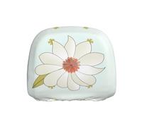 BOAIHH Camellia in bloom - Funda para reposacabezas de coche, 1 unidad, elástica, universal, estilo único, evita el desgaste diario