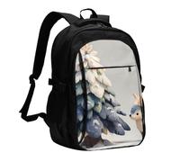 BOAIHH Elk By The Tree - Mochila de gran capacidad, compartimento independiente para computadora, diseño de alivio de presión, trabajo y desplazamiento