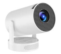 Boannice Mini Proyector Portátil, Proyector HD 4K Inteligente con WiFi 6, BT 5.0, Pantalla de 130 Pulgadas, Rotación de 180 Grados, Sistema Operativo Android 11.0 Integrado