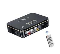 Boannice NFC 5.0 Bluetooth Receptor Transmisor con Mando a Distancia, Adaptador de Audio Bluetooth para Auriculares,Altavoces,TV,Home Theaters,PC, Coches, USB, 3,5 mm AUX, Coaxial, óptica, RCA