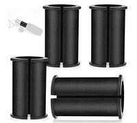 Boao 4 arandelas de goma para micrófono compatible con Rode NTG Shotgun Fx3 Mic Shock Mount