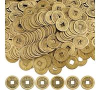 BOAO Chinese Feng Shui Coins Good Luck Fortune Coin I-Ching Coins for Health and Wealth (100, 1,1 Pulgadas)
