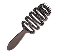 Boar Bristle Hair Brush, Paddle Anti-Static Comb, 9.06x3.15x1.18 Inches Convenient Portable Scalp Care Bristles, Professional Brush, Ideal for Healthy, Shiny Men and Women