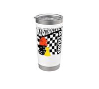 Board Gamer My Strategy Is Chaos Tabletop Gaming Vaso térmico de acero inoxidable de doble pared