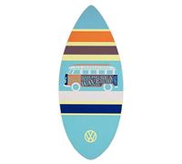 Board Masters VW Collection - Skimboard de Madera auténtica Volkswagen (104 cm) Unisex T1 Camper Bus (Rayas/Azul)
