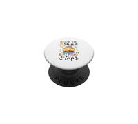 Board The Ship It's A Birthday Trip Pastel de cumpleaños Barco PopSockets PopGrip Adhesivo