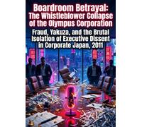 Boardroom Betrayal: The Whistleblower Collapse of the Olympus Corporation: Fraud, Yakuza, and the Brutal Isolation of Executive Dissent in Corporate Japan, 2011