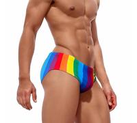 Boardshorts Hombre, Traje de baño de Moda para Hombre, Estilo Hawaiano, Suave y cómodo, para Nadar en Aguas Termales, con bañador Triangular