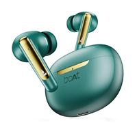 Boat Airdopes 141 ANC, cancelación Activa de Ruido (~ 32 dB), 50 ms de Baja latencia, 4 micrófonos ENx, batería de 42 Horas, Carga rápida, IPX5, v5.3 Bluetooth TWS, Auriculares inalámbricos con