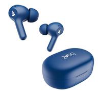 boAt Airdopes 71 TWS - Auriculares con 40 Horas de reproducción, Dos micrófonos con ENxTM, Carga ASAP®, IWP®, Modo Beast® con Baja latencia de 50 ms, IPX4 y Pocket ID (Azul Estrellado)