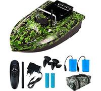 Boat D'alimentation Carpe De Pêche, Bateau À Appâts De Pêche Intelligente, Bateau D'appât Avec Hélice Et Doubles Moteurs Pour Les Amis Et Les Pêcheurs De Pêche