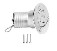 Boat Deck Fuel Filler, Boat Deck Filler - 45° 316 Stainless Steel 38mm Flip Fill Cover with Keyless for Marine Yacht GAS | for Yacht Owners and Marine Enthusiasts (GAS)