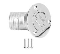 Boat Deck Fuel Filler, Boat Deck Filler - 45° 316 Stainless Steel 38mm Flip Fill Cover with Keyless for Marine Yacht GAS | for Yacht Owners and Marine Enthusiasts (FUEL)