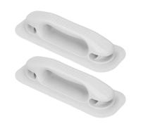 Boat Grab Handle - PVC Strap Handle | 2X Grab Handrail Handrail With Hole | Inflatable Dinghy Handrail With Hole Handle | Hand Support Multipurpose Yacht Accessory For Inflatable Raft