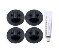 Boat Motor Mount Bracket, Marine Outboard Propeller Holder, Rust-Resistant Spare Part with Adjustable Clamp, 1 Pack Black for Kayak Canoe Water Sports Outdoor Boating Adventures
