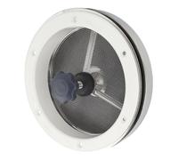 Boat Mushroom 175mm Diameter, Marine Grade Stainless Steel Opening for Ship Doors, Cockpit, Cabin and Sheds, Quick Discharge and Moisture Prevention, Easy Installation