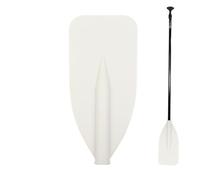 Boat Paddle, Ergonomic Aluminum Canoe Oar, Wide Flat , 38.8x18.1cm, Portable Strong Load-Bearing Accessory for Lake, River, Sea Kayaking, Fishing, Camping, and Boating