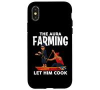 Boat Race Dance Aura Farming Kid Divertido Chico Viral indonesio Carcasa para iPhone X/XS