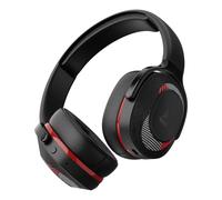 Boat Rockerz 425 - Auriculares inalámbricos Bluetooth con Sonido Distintivo, tecnología ENx, Carga ASAP, Tiempo de reproducción de 25 Horas, Bluetooth V5.2, emparejamiento Dual con micrófono (Rojo