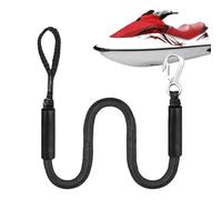 Boat Ropes - bungeee Dock Lines, Adjustable Dock Rope | 4ft Durable Jets Ski Dock Lines, Boat Docking Rope, Sturdy Dock Lines with bungeee for Secure Docking and Tethering